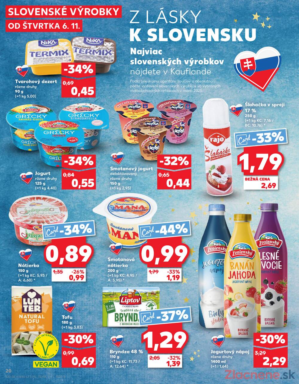 Leták Kaufland
platný do 12.11.2025 - strana 20