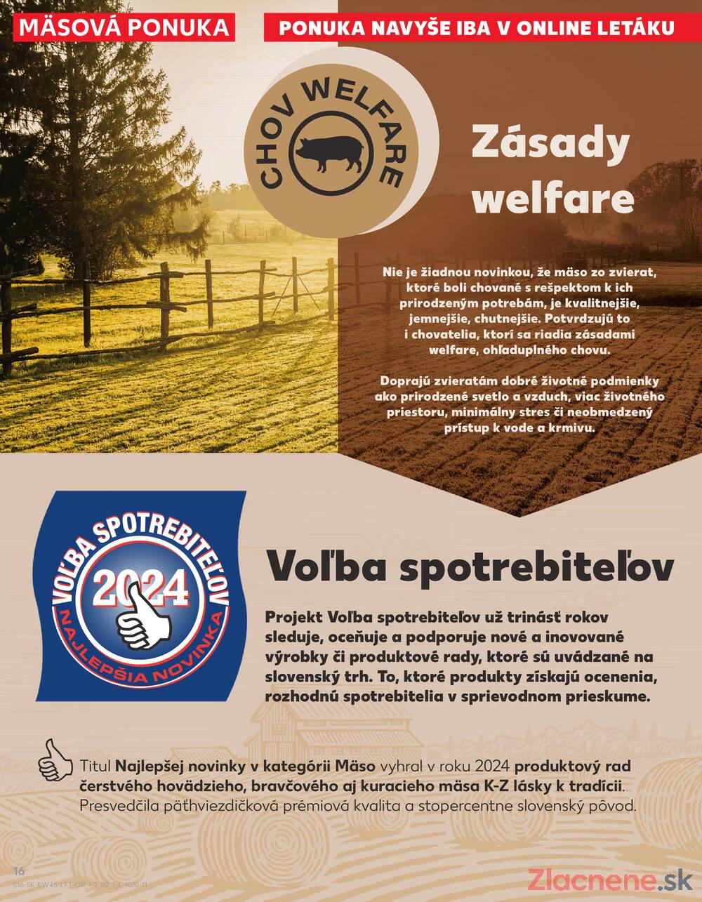 Leták Kaufland - Kaufland 6.11. - 12.11. - Kaufland Vranov nad Topľou - strana 16 Leták Kaufland - Kaufland 6.11. - 12.11. - Kaufland Vranov nad Topľou - strana 16