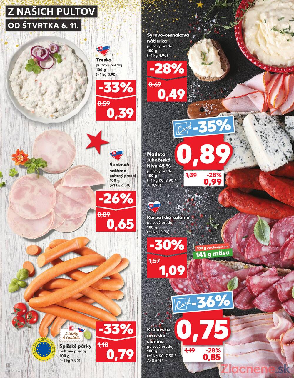 Leták Kaufland - Kaufland 6.11. - 12.11. - Kaufland Vranov nad Topľou - strana 18 Leták Kaufland - Kaufland 6.11. - 12.11. - Kaufland Vranov nad Topľou - strana 18
