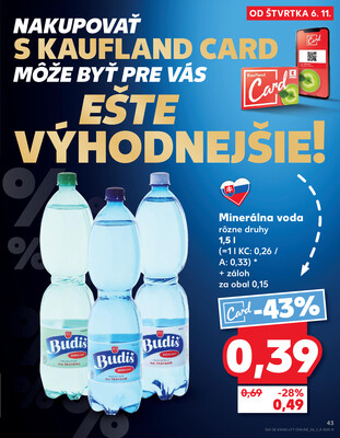Kaufland 6.11. - 12.11. - Kaufland Vranov nad Topľou