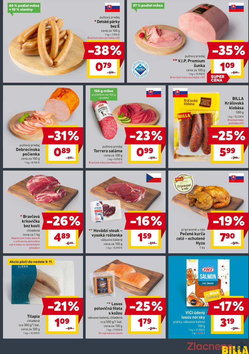 Leták Billa - Billa od 5.11. do 11.11.2025 - strana 5 Leták Billa - Billa od 5.11. do 11.11.2025 - strana 5