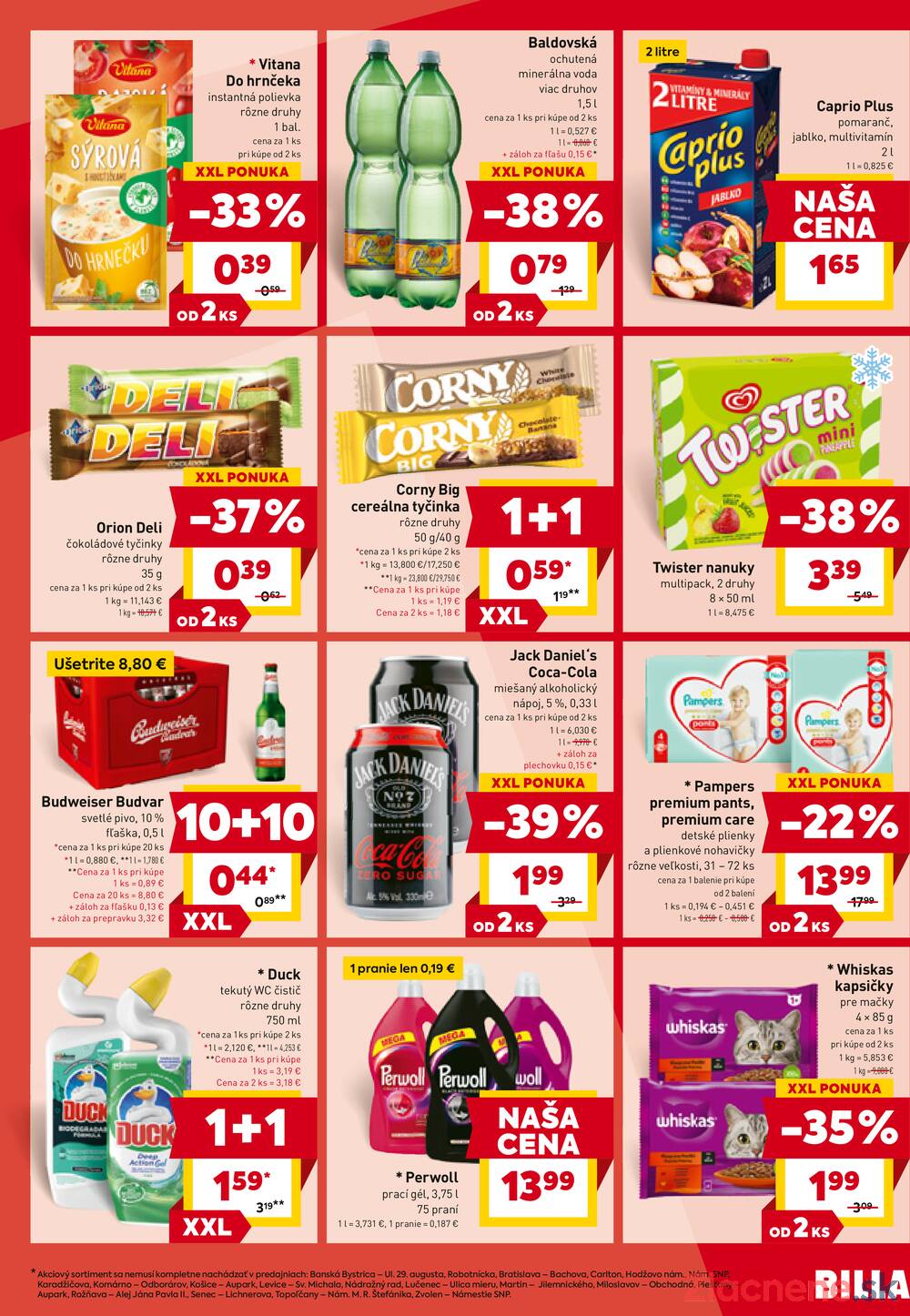 Leták Billa
platný do 11.11.2025 - strana 9