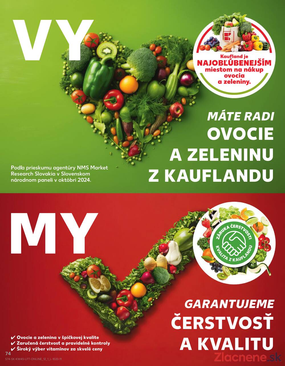 Leták Kaufland - Kaufland 6.11. - 12.11. - Kaufland Púchov - strana 74 Leták Kaufland - Kaufland 6.11. - 12.11. - Kaufland Púchov - strana 74