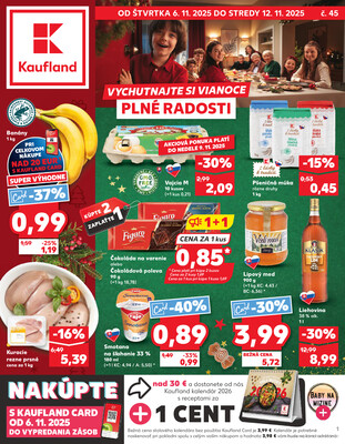 Leták Kaufland 6.11. - 12.11. - Kaufland Púchov