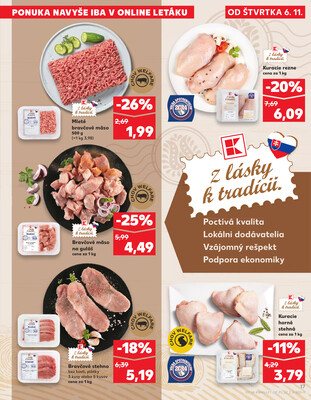 Kaufland 6.11. - 12.11. - Kaufland Poprad - Jiřího Wolkera
