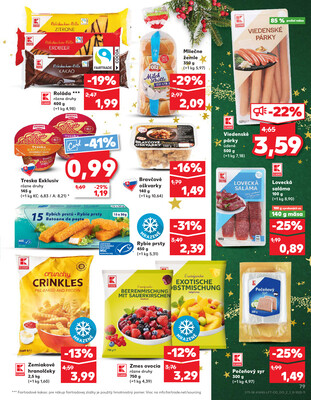 Kaufland 6.11. - 12.11. - Kaufland Poprad - Jiřího Wolkera