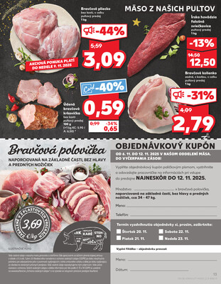 Kaufland 6.11. - 12.11. - Kaufland Veľký Meder