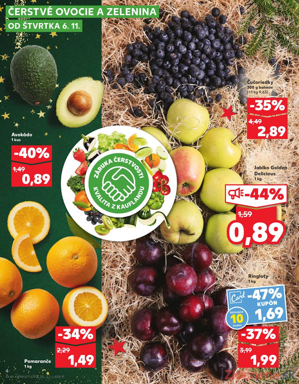 Leták Kaufland - Kaufland 6.11. - 12.11. - Kaufland Liptovský Mikuláš - strana 4