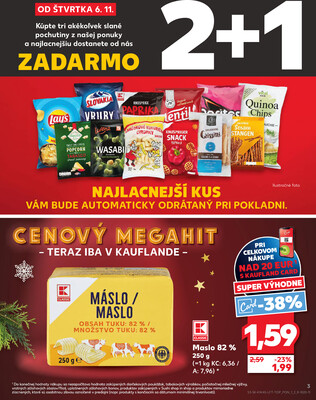 Kaufland 6.11. - 12.11. - Kaufland Šamorín-Mliečno - Krajinská cesta