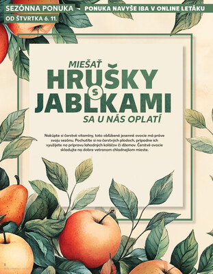 Kaufland 6.11. - 12.11. - Kaufland Šamorín-Mliečno - Krajinská cesta