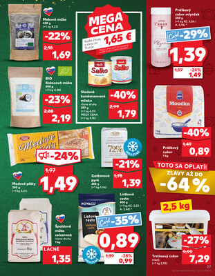 Kaufland 6.11. - 12.11. - Kaufland Šamorín-Mliečno - Krajinská cesta