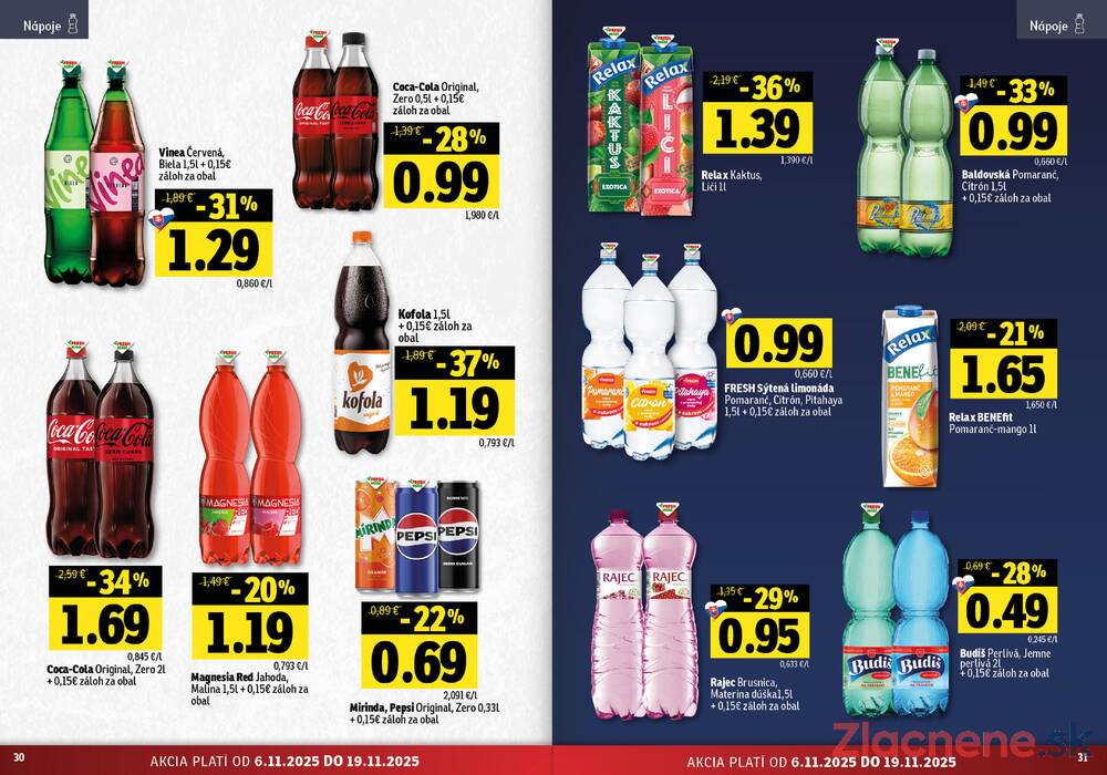 Leták Fresh
platný do 19.11.2025 - strana 16