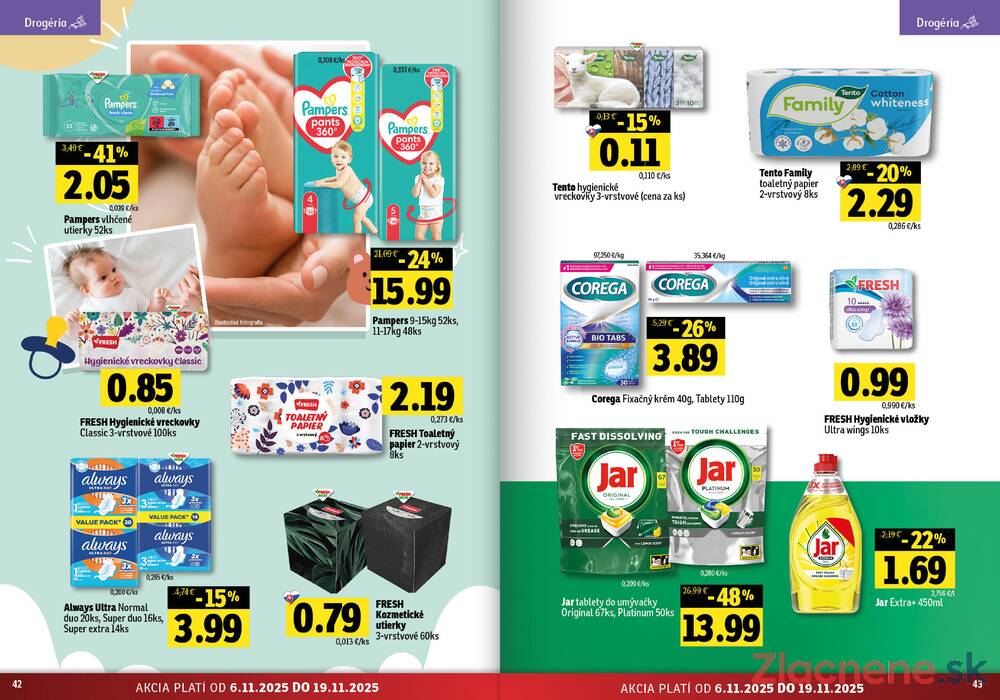 Leták Fresh
platný do 19.11.2025 - strana 22