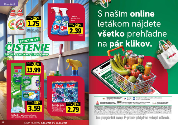 Leták Fresh
platný do 19.11.2025 - strana 23