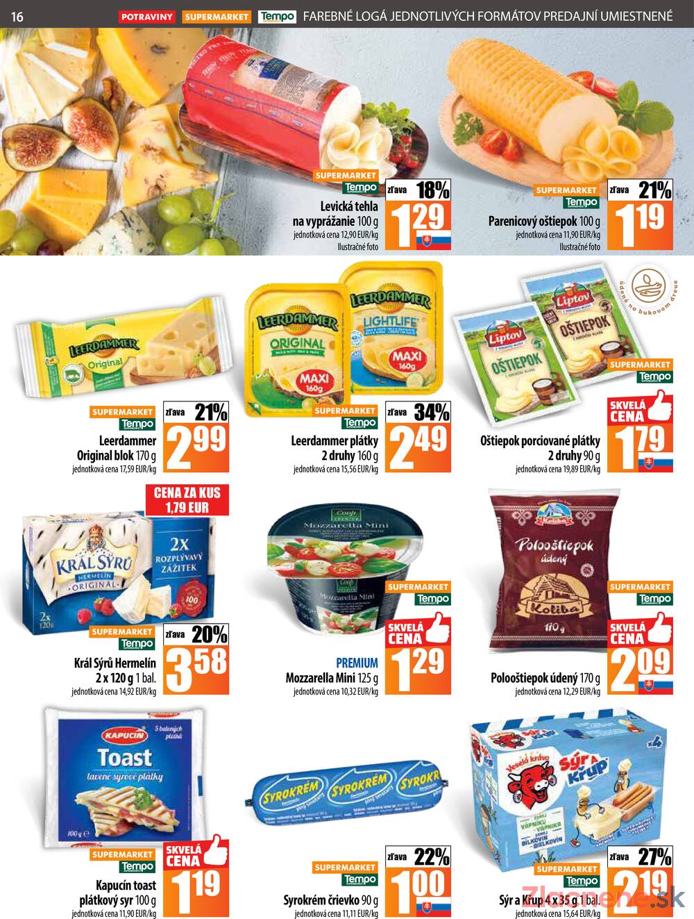 Leták COOP Jednota Slovensko
platný do 12.11.2025 - strana 16