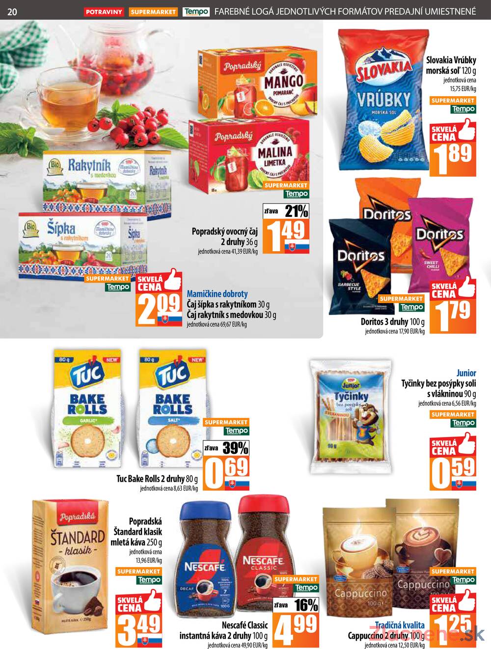 Leták COOP Jednota Slovensko
platný do 12.11.2025 - strana 20