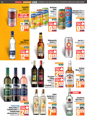 Leták COOP Jednota Slovensko
platný do 12.11.2025 - strana 22