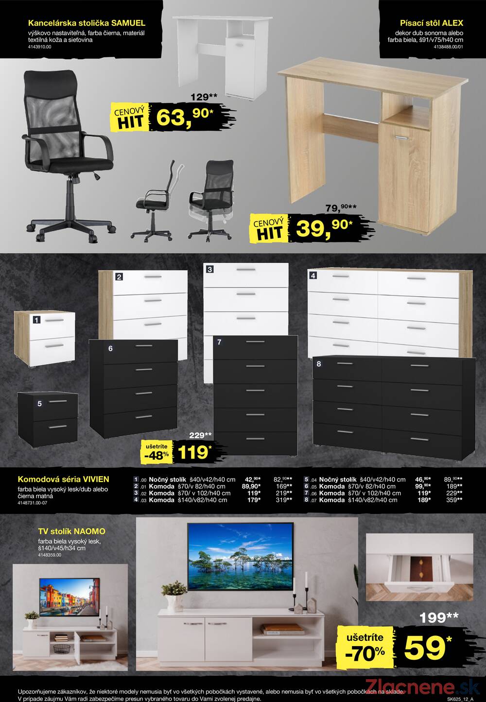 Leták SCONTO nábytok - Sconto nábytok Black Friday od 4.11. do 4.12.2025 - strana 12