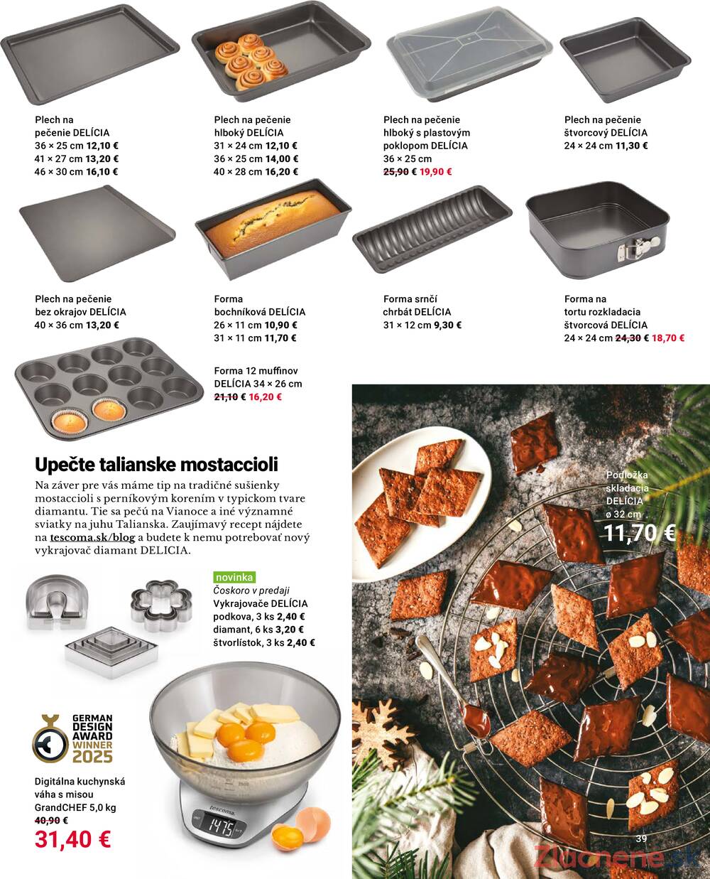 Leták Tescoma
platný do 31.1.2026 - strana 39