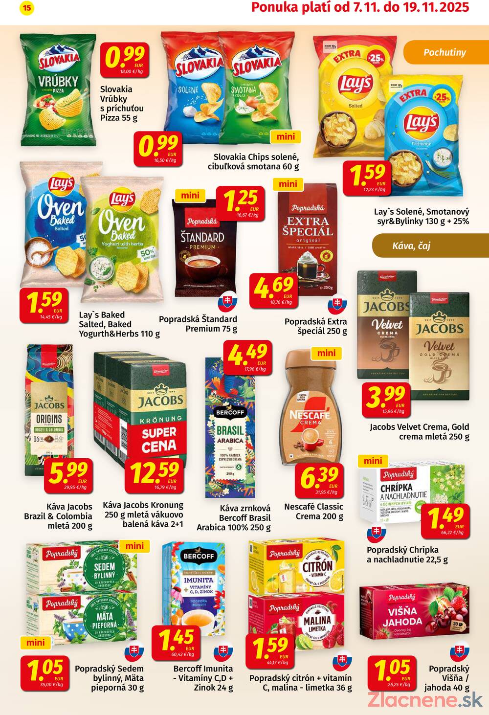 Leták KORUNA
		  platný do 19.11.2025 - strana 15