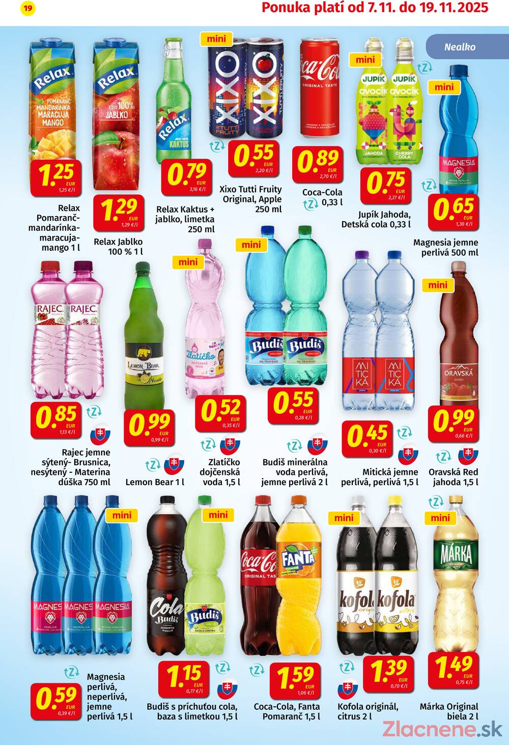 Leták KORUNA
		  platný do 19.11.2025 - strana 19