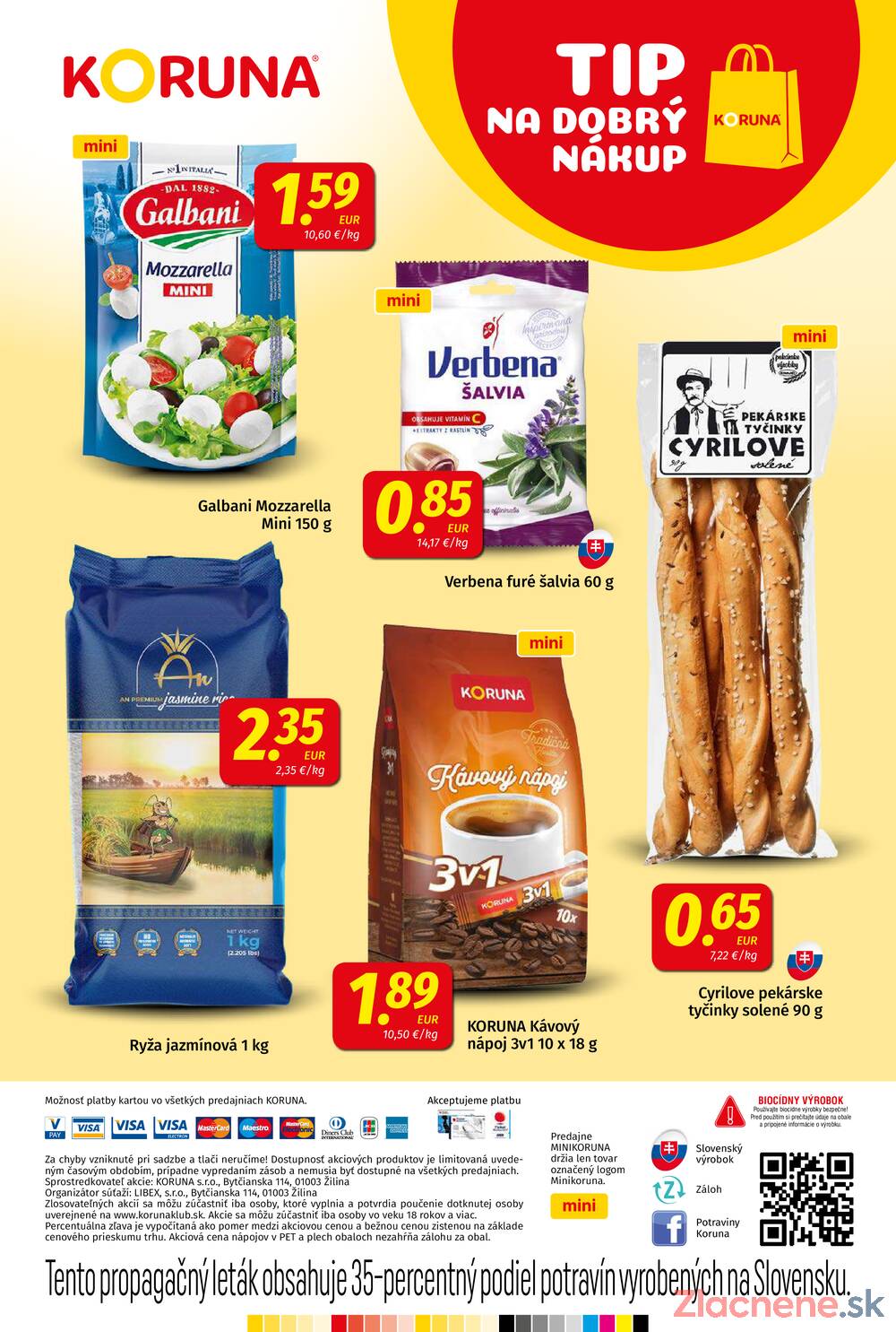 Leták KORUNA
		  platný do 19.11.2025 - strana 24