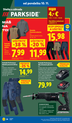 Leták Lidl
platný do 16.11.2025 - strana 60