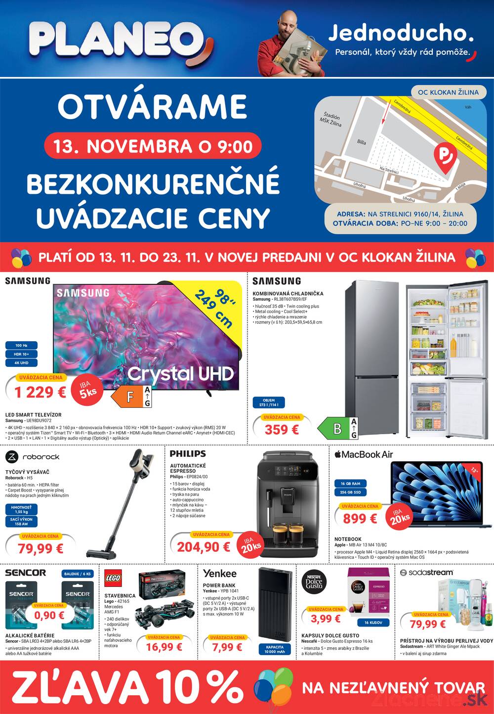 Leták PLANEO Elektro - PLANEO Elektro do 23.11. - strana 1