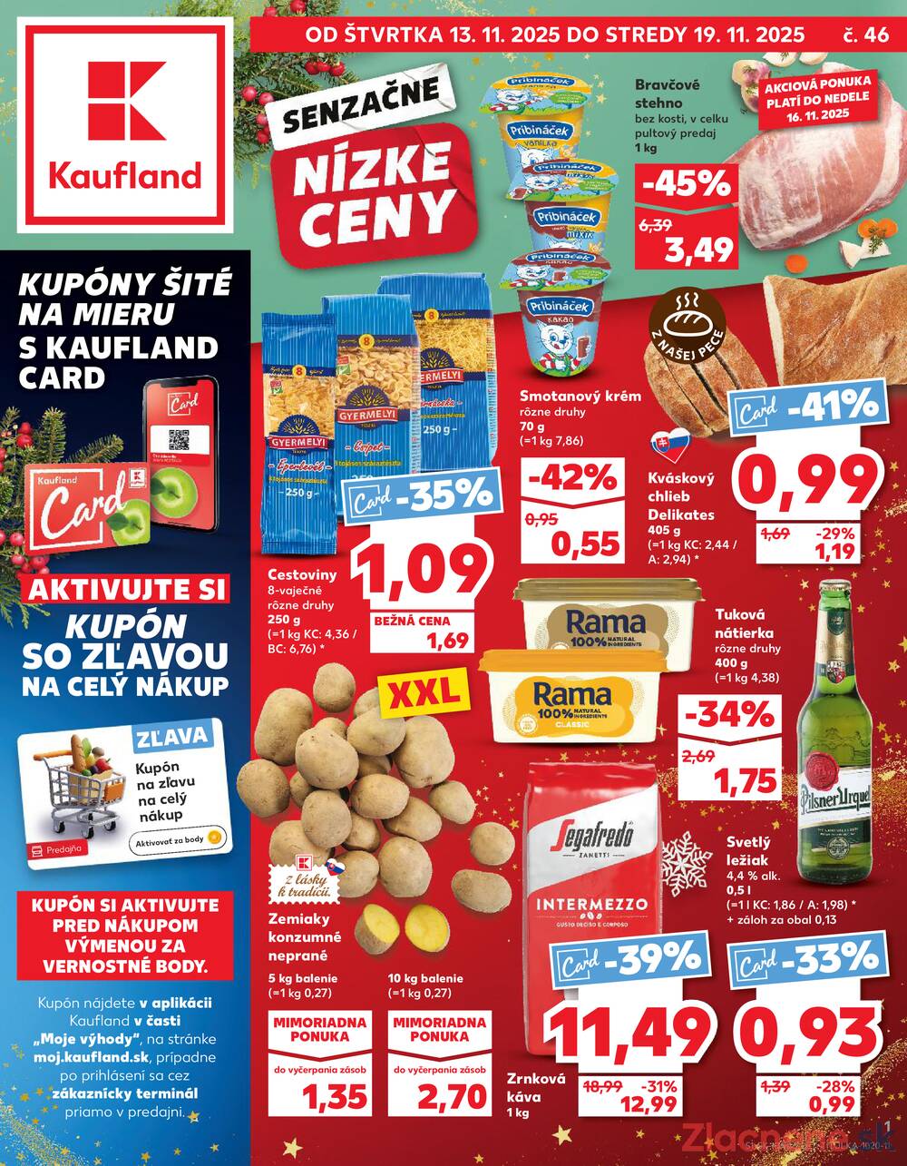 Leták Kaufland - Kaufland 13.11. - 19.11. - Kaufland Sabinov - strana 1 Leták Kaufland - Kaufland 13.11. - 19.11. - Kaufland Sabinov - strana 1