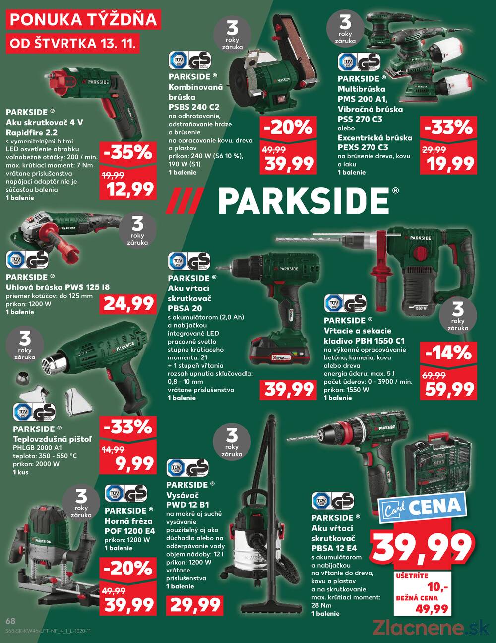 Leták Kaufland
platný do 19.11.2025 - strana 68