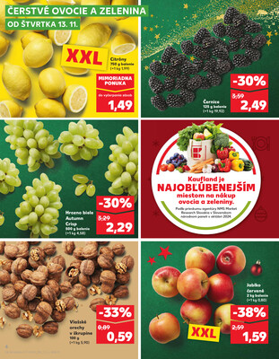 Kaufland 13.11. - 19.11. - Kaufland Zlaté Moravce