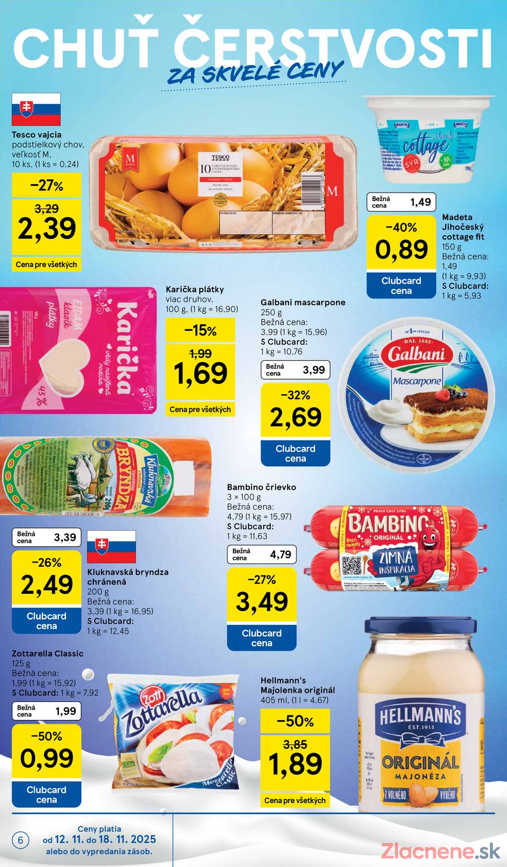 Leták Tesco
		  platný do 18.11.2025 - strana 6