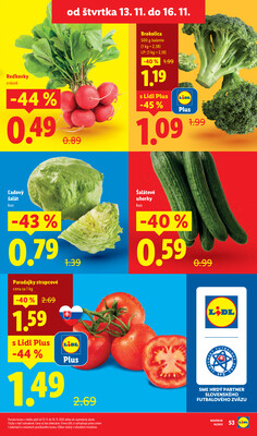 Leták Lidl
platný do 16.11.2025 - strana 23