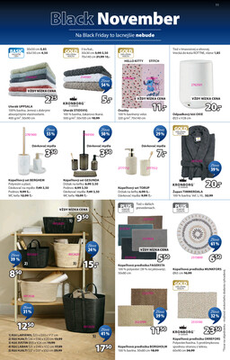 Leták Jysk
platný do 23.11.2025 - strana 11