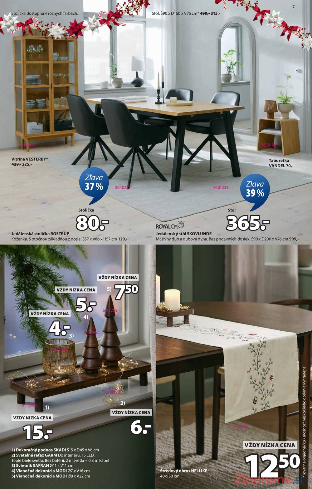 Leták Jysk
		  platný do 23.12.2025 - strana 7