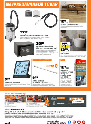 Leták OBI
platný do 30.11.2025 - strana 21