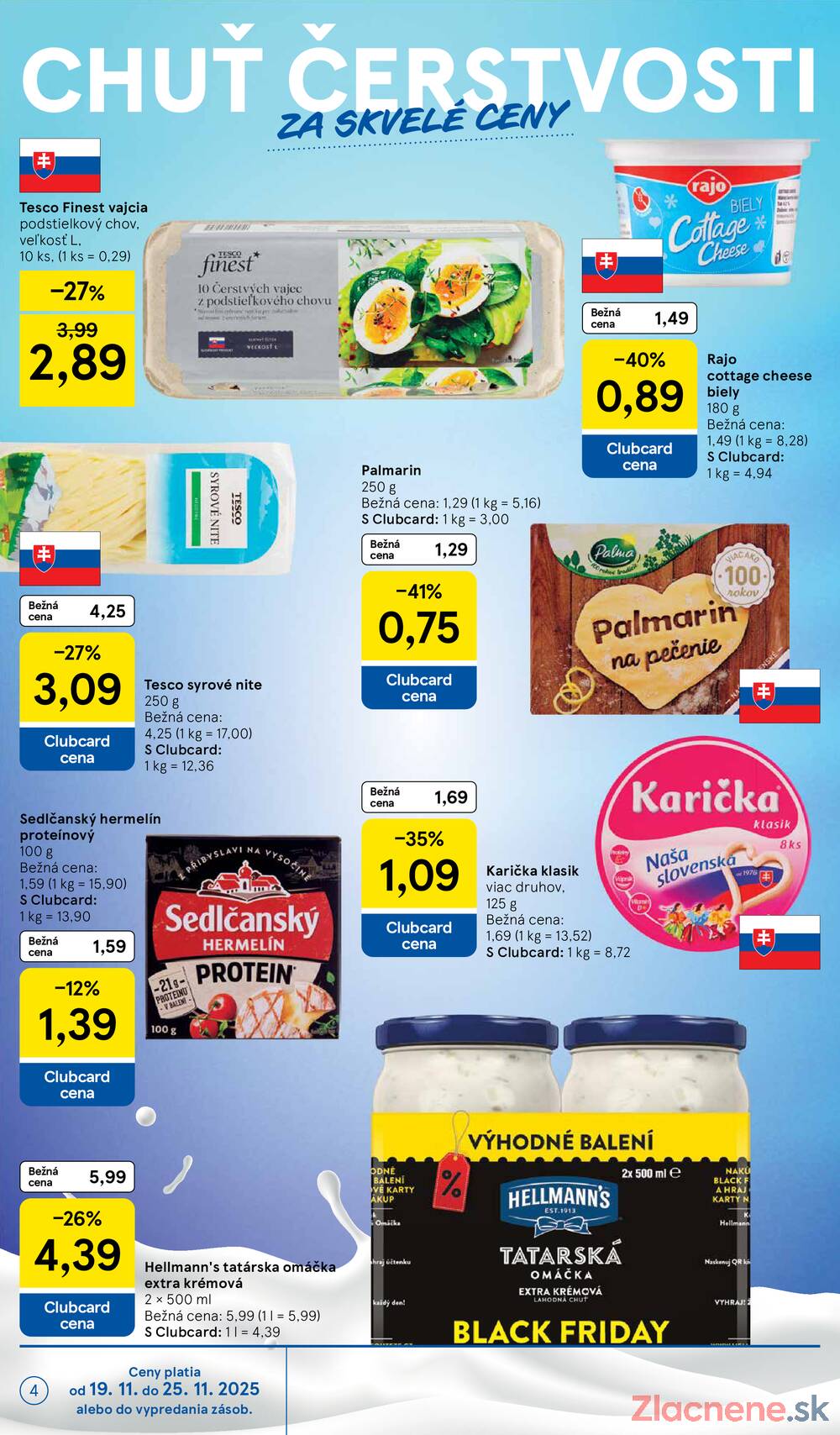 Leták Tesco - Tesco malé hypermarkety od 19.11. do 25.11.2025 - strana 4 Leták Tesco - Tesco malé hypermarkety od 19.11. do 25.11.2025 - strana 4