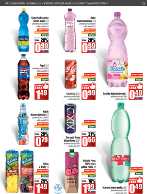 Leták COOP Jednota Slovensko
		  platný do 19.11.2025 - strana 13