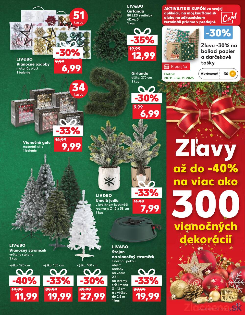 Leták Kaufland - Kaufland 20.11. - 26.11. - Kaufland Spišská Nová Ves - strana 63