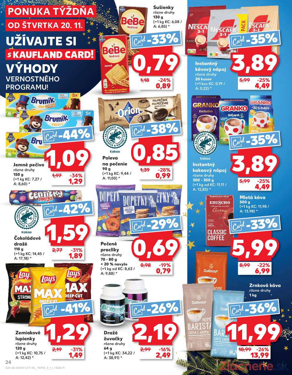 Leták Kaufland
		  platný do 26.11.2025 - strana 24
