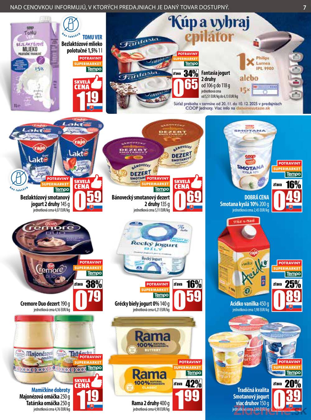 Leták COOP Jednota Slovensko
		  platný do 26.11.2025 - strana 7