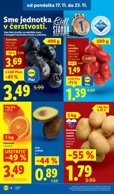 Leták Lidl
		  platný do 23.11.2025 - strana 8