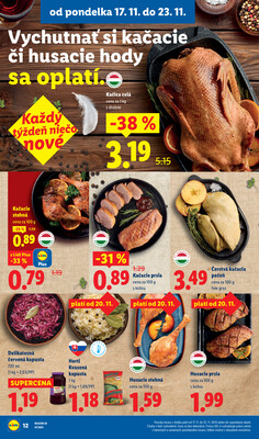 Leták Lidl
		  platný do 23.11.2025 - strana 12