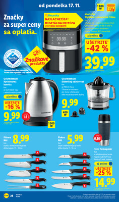 Leták Lidl
		  platný do 23.11.2025 - strana 40