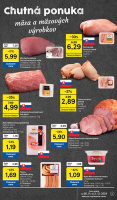 Tesco supermarkety od 26.11. do 2.12.2025