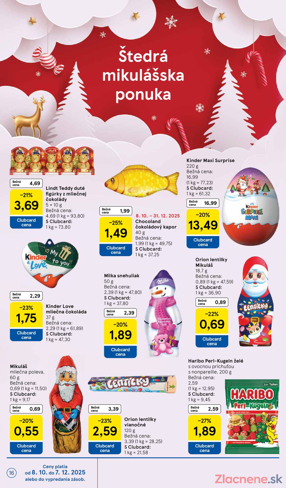Leták Tesco - Tesco malé hypermarkety od 26.11. do 2.12.2025 - strana 16