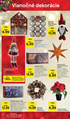 Tesco SPECIÁL velké hypermarkety  od 25.11. do 24.12.2025