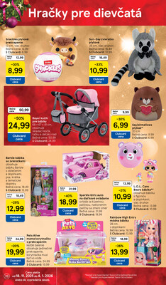 Tesco SPECIÁL velké hypermarkety  od 25.11. do 24.12.2025