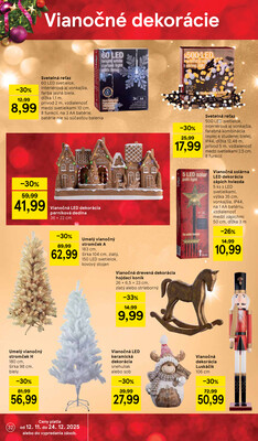 Tesco SPECIÁL velké hypermarkety  od 25.11. do 24.12.2025