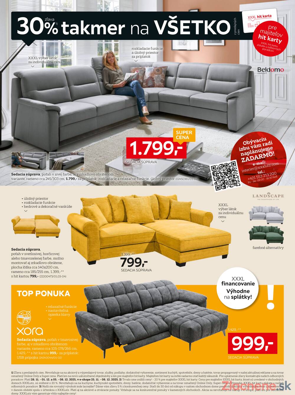 Leták XXXLutz
platný do 7.12.2025 - strana 2